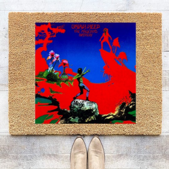 Discover My Favorite People Uriah Rock Band Heep Gifts For Fan Coir Doormats