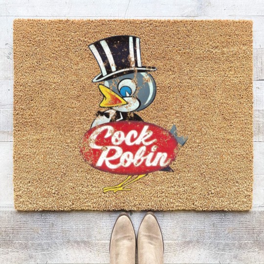 Discover Cock Robin Coir Doormats