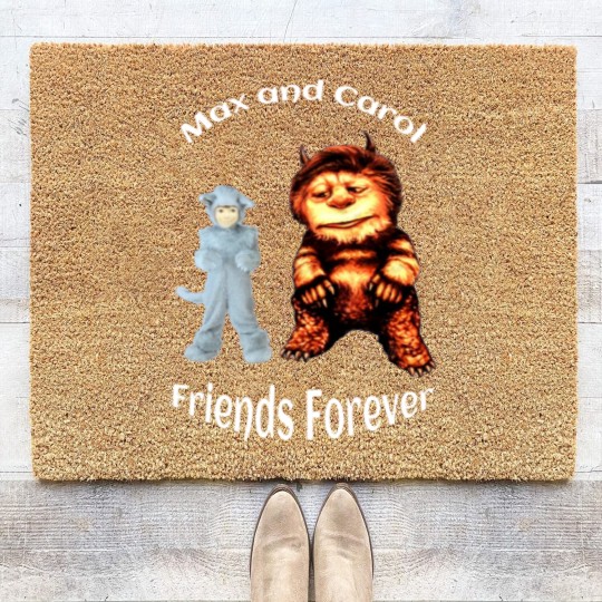 Discover Where the Wild Things Are - Max and Carol - Where The Wild Things Are - Coir Doormats