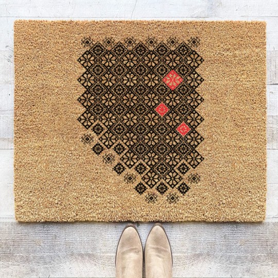 Discover Ukrainian Embroidery Coir Doormats