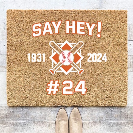 Discover Willie-Mays - Willie Mays - Coir Doormats