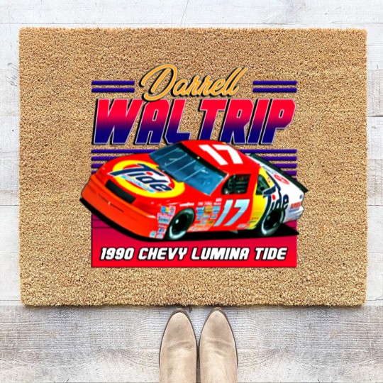 Discover Darrell Waltrip 90s Retro Coir Doormats