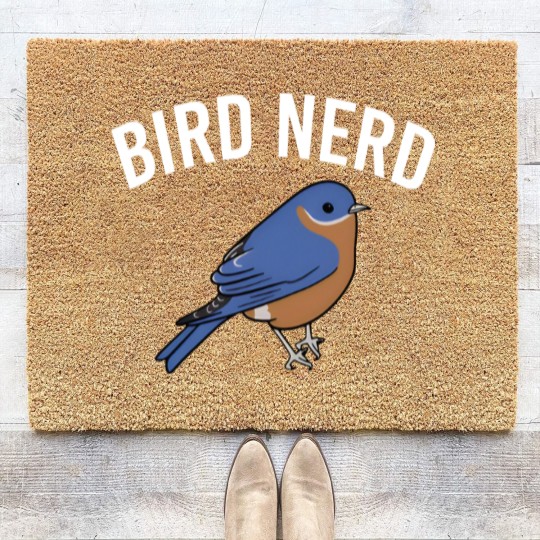 Discover Birds Nerd Funny Birds Birding Birdwatching Birds Coir Doormats