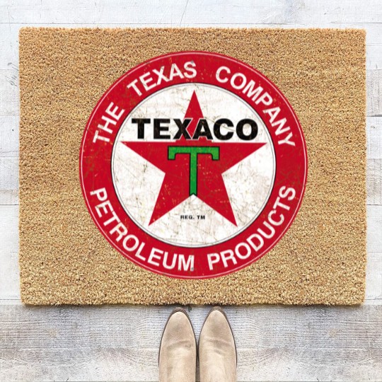 Discover TEXACO TEXAS PETROLEUM COMPANY Coir Doormats