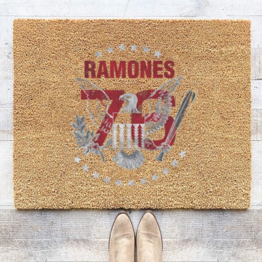 Discover Ramones , Classic Rock, Vintage, Vintage Coir Doormats, Retro Vintage Coir Doormats, Ramones, Vintage Rock