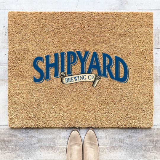 Discover Shipyard Brewery Coir Doormats