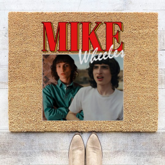 Discover Mike Wheeler Stranger Things Vintage Bootleg Coir Doormats