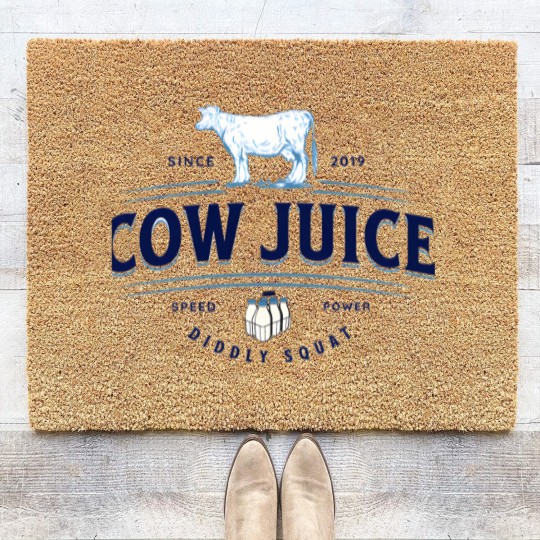Discover Diddly Squat Farm Cow Juice Diddly Squat Coir Doormats