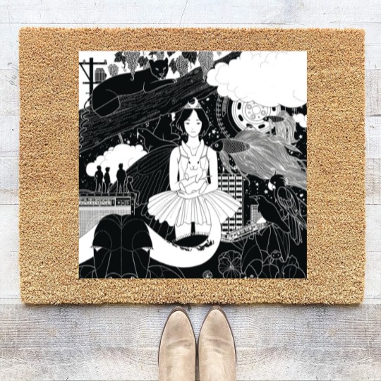 Discover ASIAN KUNG-FU GENERATION - Fan Club Album Artwork Coir Doormats