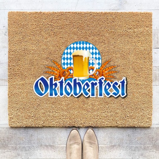 Discover Oktoberfest Inspired Design for German Oktoberfest Coir Doormats