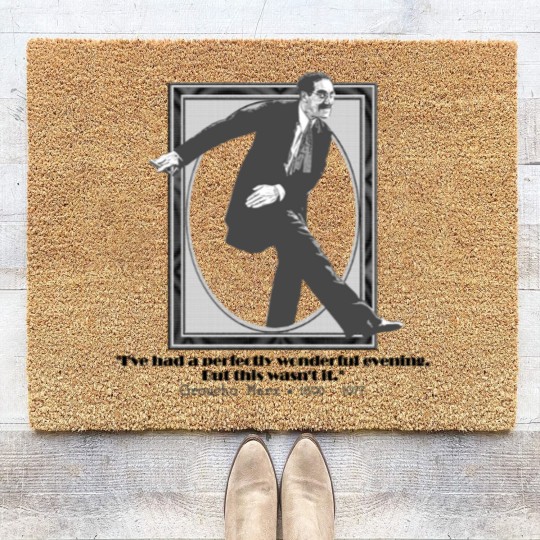 Discover Groucho Marx quote - The Marx Brothers - Groucho Marx - Coir Doormats