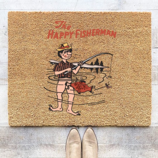 Discover The Happy Fisherman Coir Doormats