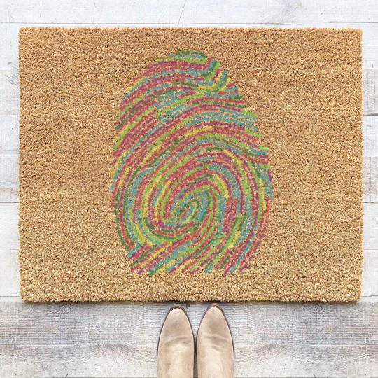 Discover Fingerprint Of God Names And Descriptions Of Jesus Coir Doormats
