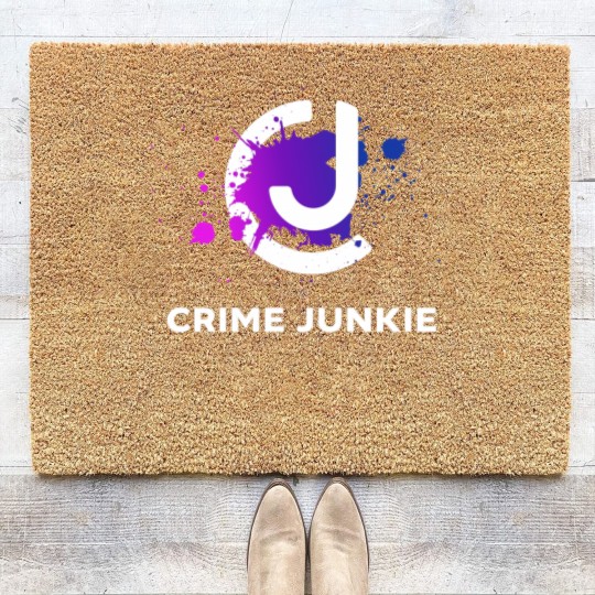 Discover Crimes Junkie Merch Coir Doormats