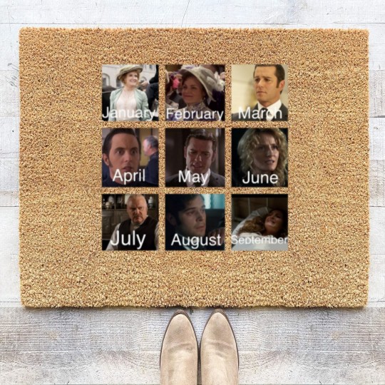 Discover murdoch mysteries retro Coir Doormats