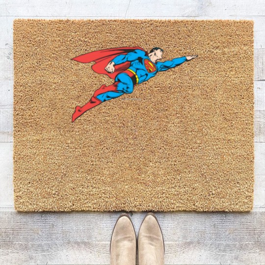 Discover Superman Flying Right Coir Doormats