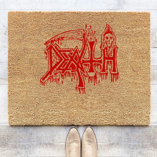 Discover Death Band Coir Doormats