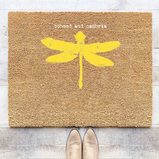 Discover Coheed and Cambria Dragonfly  Coheed and Cambria Dragonfly Coir Doormats