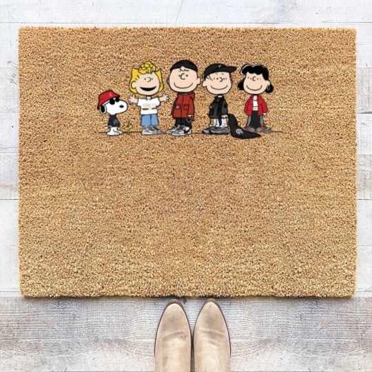 Discover Peanuts Squad - Peanuts Gang - Coir Doormats