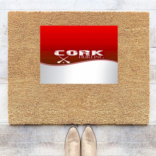 Discover Cork Hurling Ireland Coir Doormats