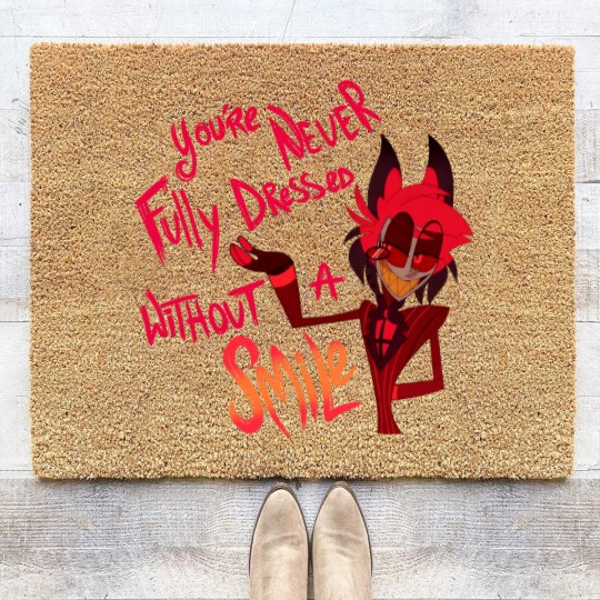 Discover Alastor  Hazbin hotel  Hazbin Hotel Coir Doormats