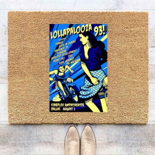 Discover Lollapalooza 1993 Coir Doormats