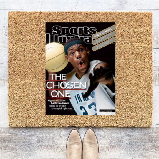 Discover Sports Illustrated - LeBron James Coir Doormats