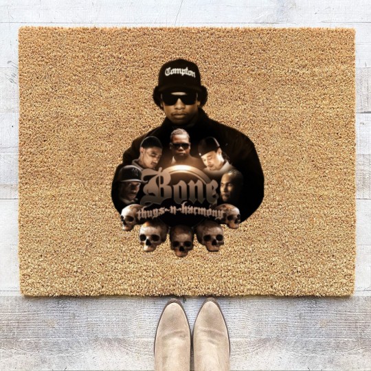 Discover Buy Bone Thugs N Harmony Light Up Men's Basic Short Sleeve Black Coir Doormats