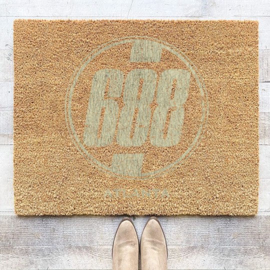 Discover 688 Club Atlanta 1980 Coir Doormats