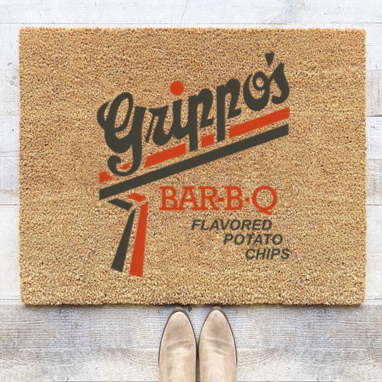 Discover Grippos Bar-B-Q Flavored Potato Chips Coir Doormats