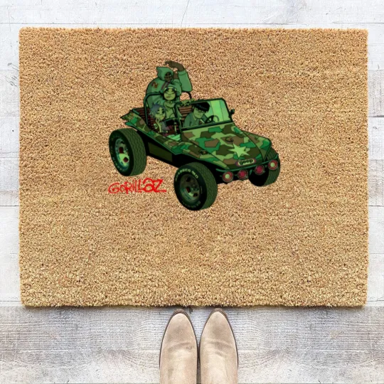Discover 11. of the legend gorillaz gorillaz gorillaz of Dayak house Mask Coir Doormats