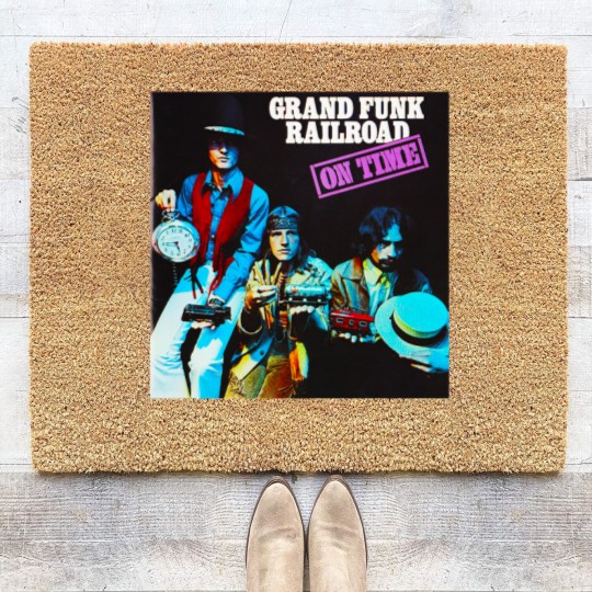 Discover Grand Funk Railroad - À l'heure. Coir Doormats