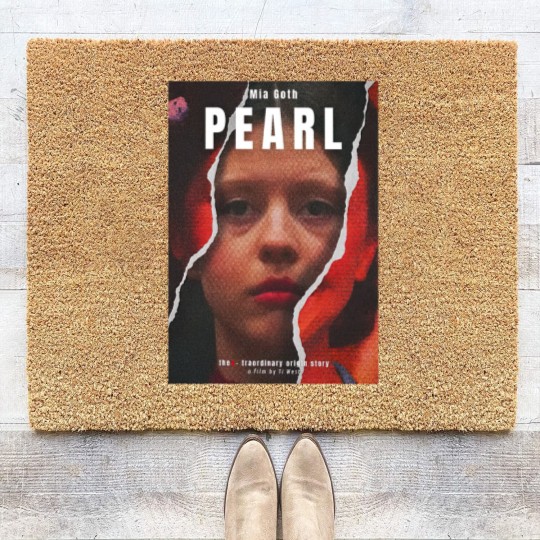 Discover Pearl Movie Unisex Coir Doormats, Mia Goth