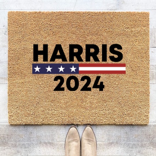 Discover Kamala Harris Hat, Kamala Harris Campaign, Kamala Harris For President 2024 Hat Coir Doormats