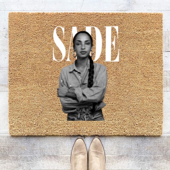 Discover 90s Vintage Sade Coir Doormats, Sade Adu Coir Doormats, SADE Tour Coir Doormats