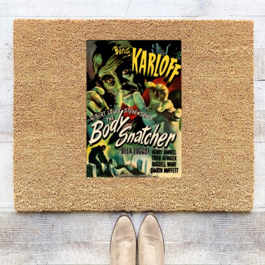 Discover The Body Snatcher (1945) - Restored Artwork Coir Doormats