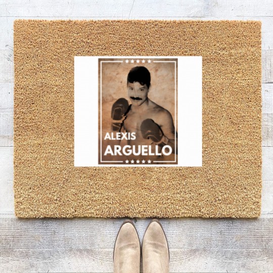 Discover alexis arguello boxing legend Coir Doormats