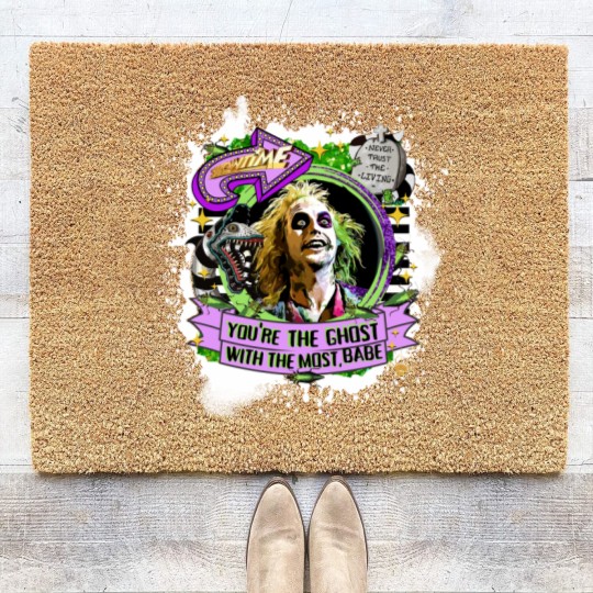 Discover Beetlejuice Ghost with the Most Coir Doormats