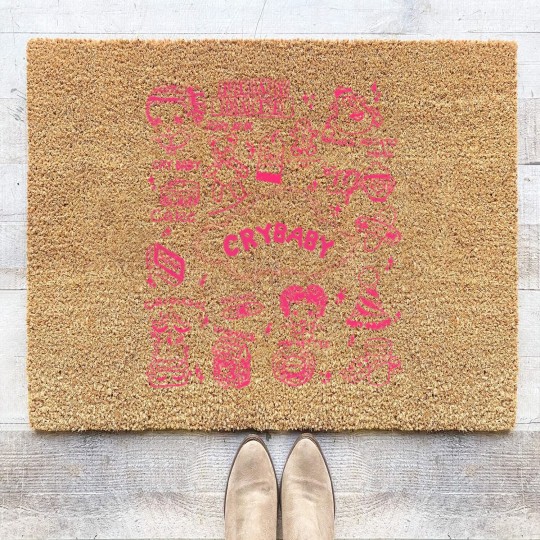 Discover Vintage Melanie Martinez Cry Baby Album Coir Doormats,  Melanie Martinez Merch