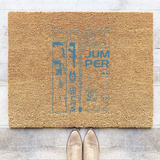 Discover Halo 3 ODST Aesthetic Coir Doormats