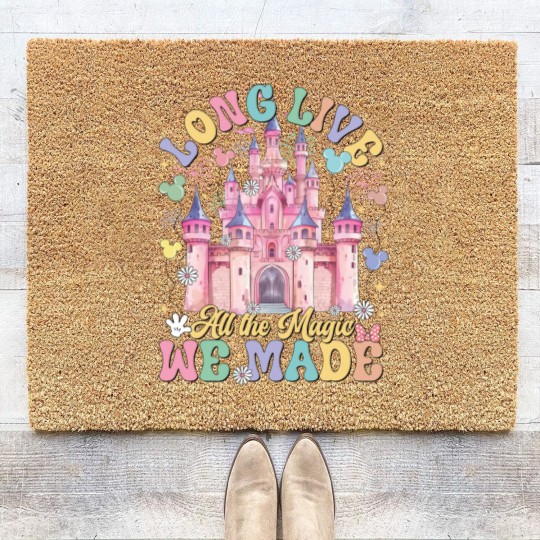 Discover Long Live All The Magic We Made Coir Doormats, Vintage Long Live All The Magic We Made