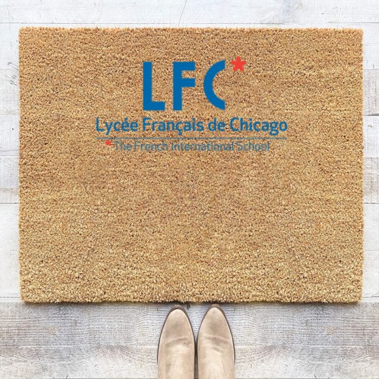 Discover Lycée Français de Chicago Coir Doormats