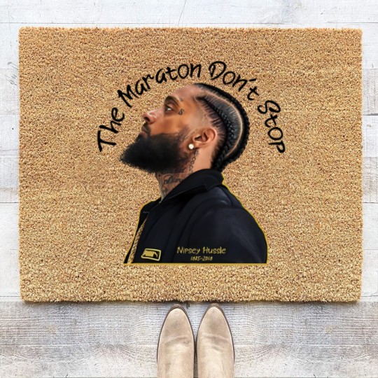Discover Nipsey Hussle Coir Doormats,Nipsey Hussle graphic Coir Doormats,Nipsey hussle merch,Nipsey Hussle Coir Doormats