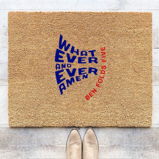 Discover 2 BEN FOLDS Coir Doormats