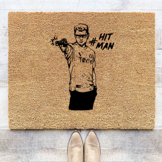 Discover Turkish Shooter Yusuf Dikec Coir Doormats, Hit Man Coir Doormats,Shooting Sports Coir Doormats,Cool Shooter Coir Doormats