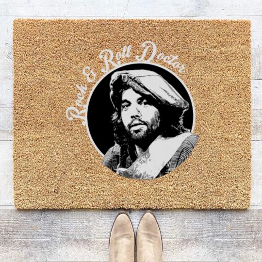Discover Shop Inspired by Little Feat Coir Doormats - Rock _amp_ Roll Doctor Lowell George Old Skool Hooligans Original Unisex S-5XL and Lady Fit Sizes Available Scott  Charlene Coir Doormats
