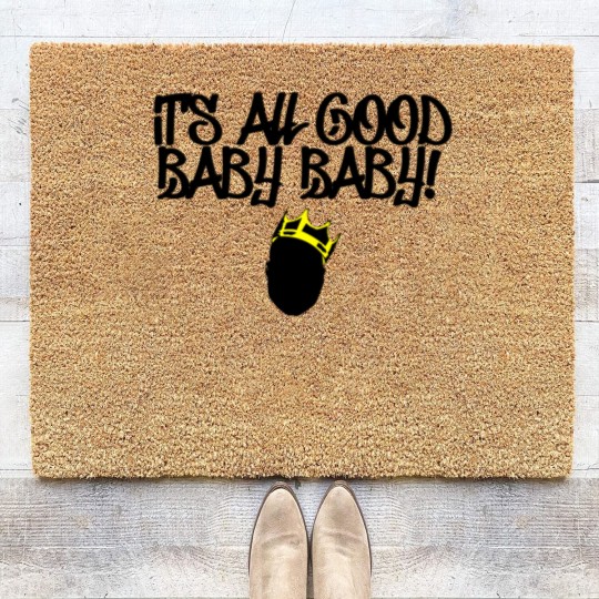 Discover Notorious B.I.G - It's All Good Baby Baby! Coir Doormats