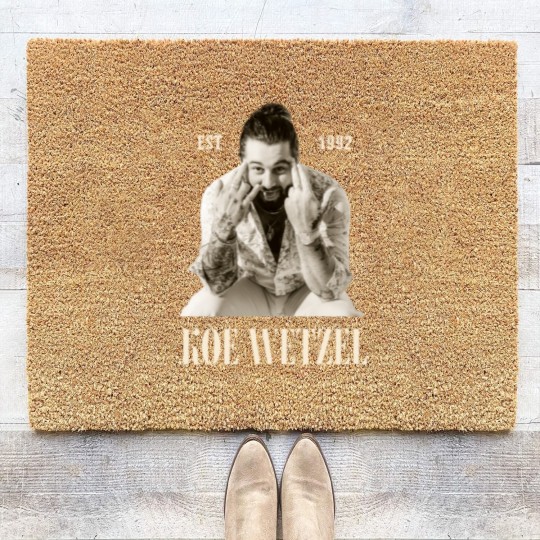 Discover Koe Country Music Coir Doormats, Wetzel Coir Doormats, Country Music 2024 Koe Concert Coir Doormats