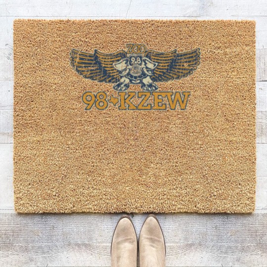 Discover KZEW 98 Dallas 1973  classique Coir Doormats