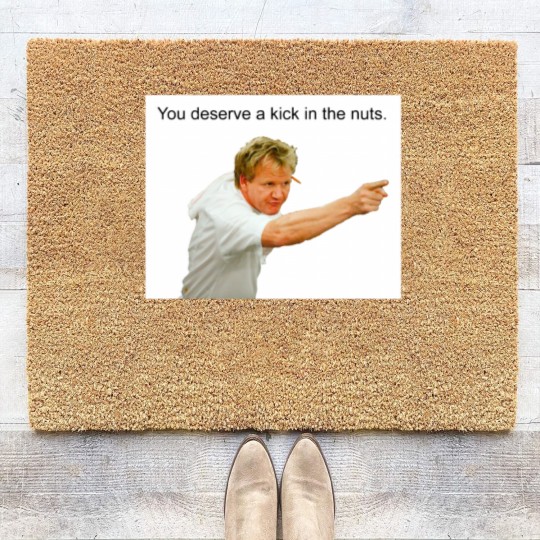 Discover Gordon Ramsay angry comment Coir Doormats